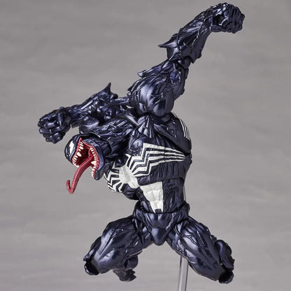 AMAZING YAMAGUCHI Carnage Venom Spider Man Marvel legends Action Figure Joint Movable Change Face Statue Model kids for Toy Gift