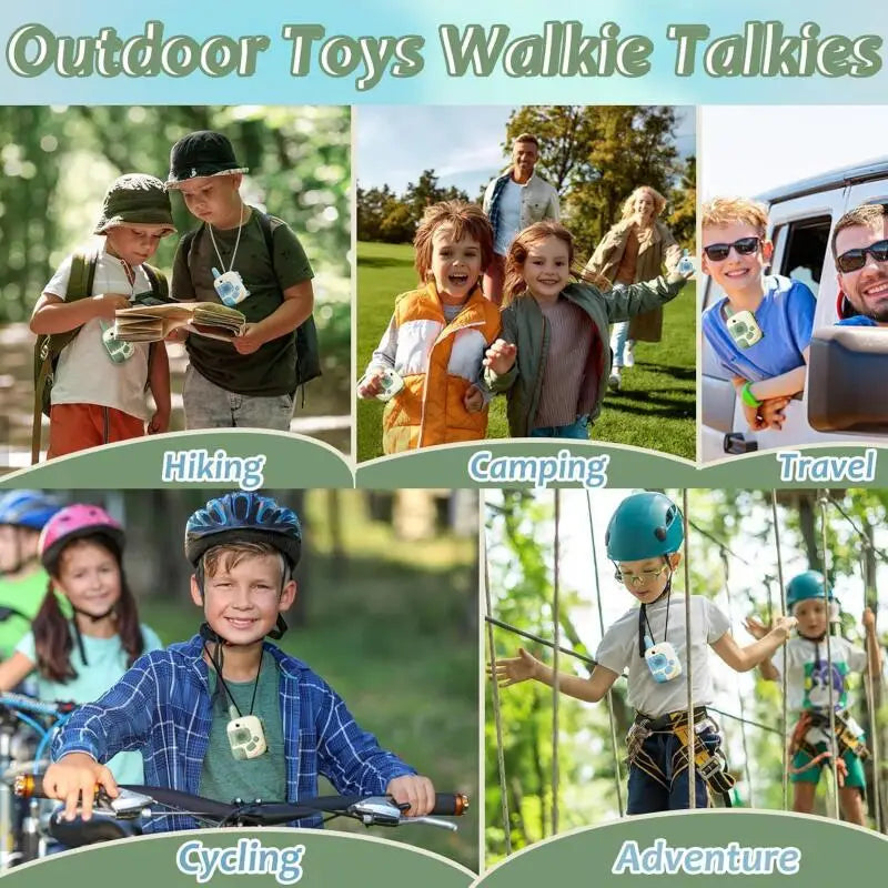 Children's Walkie Talkie Handheld Cartoon Interactive Parent-Child Wireless Outdoor Remote Intelligent Communication Puzzle Toy
