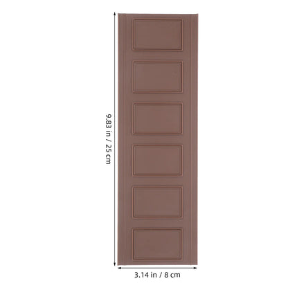 Dollhouse Stick on Skirting Board Baseboard Peel and Trim Molding Self-adhesive