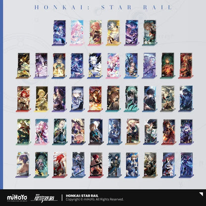 Sunsyea Honkai Star Rail Official Merch miHoYo Original Authentic Light Cone Series Acrylic Quicksand Ornament Himeko Seele