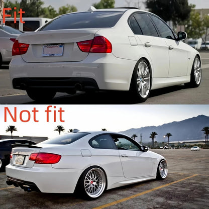 Rear Roof Spoiler Splitter Wings Rear Window Spoiler Body Kits for BMW 3 Series M3 E90 4-Door Sedan 2005-2012 Rear Wing Lip