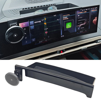 For BMW 3 4 Series I3 I4 2023 2024 2025 G20 G22 G23 15W Wireless Charger Magnetic Stand Phone Holder Car Accessories Trim