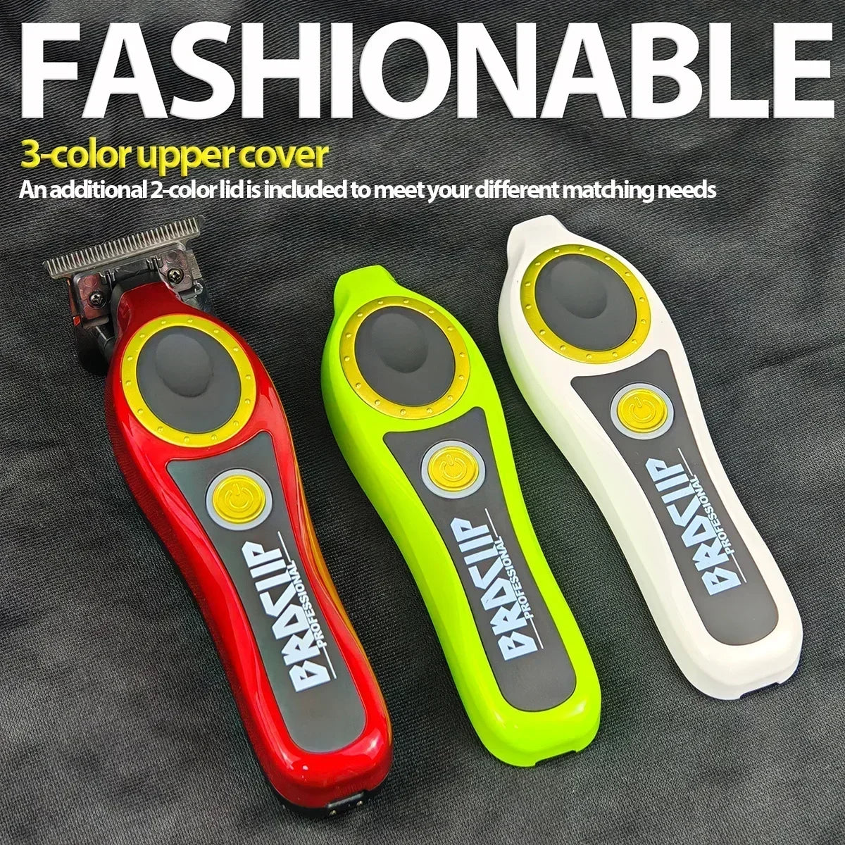NEW Professional BRDCLIP 101PRO FK701 7700RPM 7000RPM Barbear Clipper Hair Trimmer Shaver for Men Electric Machine with Base