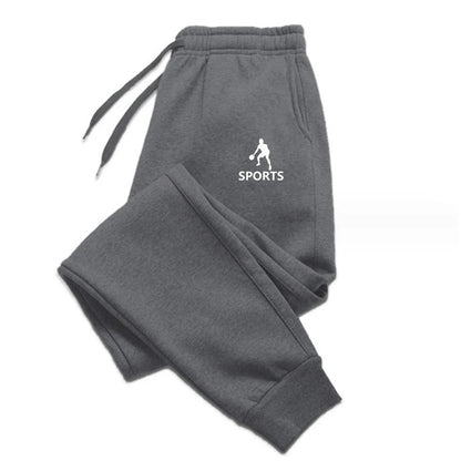 Summer 2026Men's casual drawstring joggers, soft cotton blend ankle-length pants with side pocket design