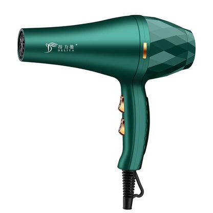 New product: Quick drying hair dryer, hot and cold blue light hair care diffuser, household hair salon hair dryer, 220V