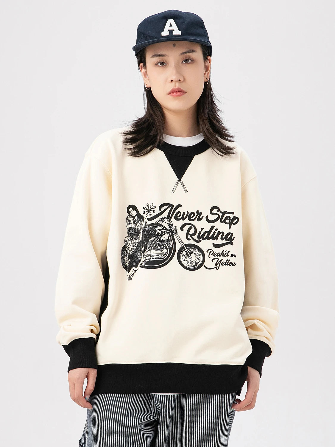 Monkey Store Autumn Winter Hoodie Unisex Casual Print round Neck Sweatshirt Warm Comfortable Cotton Long Sleeve Youth Fashion