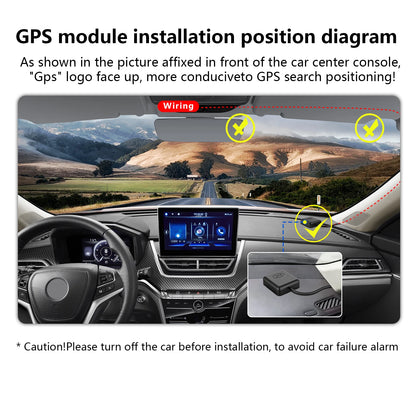 GPS For Mangoal Dash Cam Directly Plug in Long Battery Advanced GPS Function Safe Driving On the Road Car Accessories