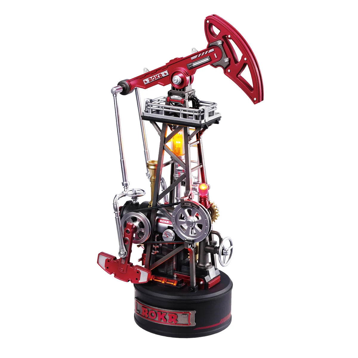 ROBOTIME ROKR Industrial City Series 3D Puzzle Steampunk Mechanical Model Unique Desk Decor Ideal Birthday Gift For Boys Men