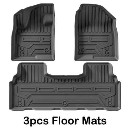 For BAIC BJ30 2024 2025 Car Floor Mats Trunk Mat Waterproof TPE Carpet Cargo Liner All Weather Mats Floor Liner Backrest LHD