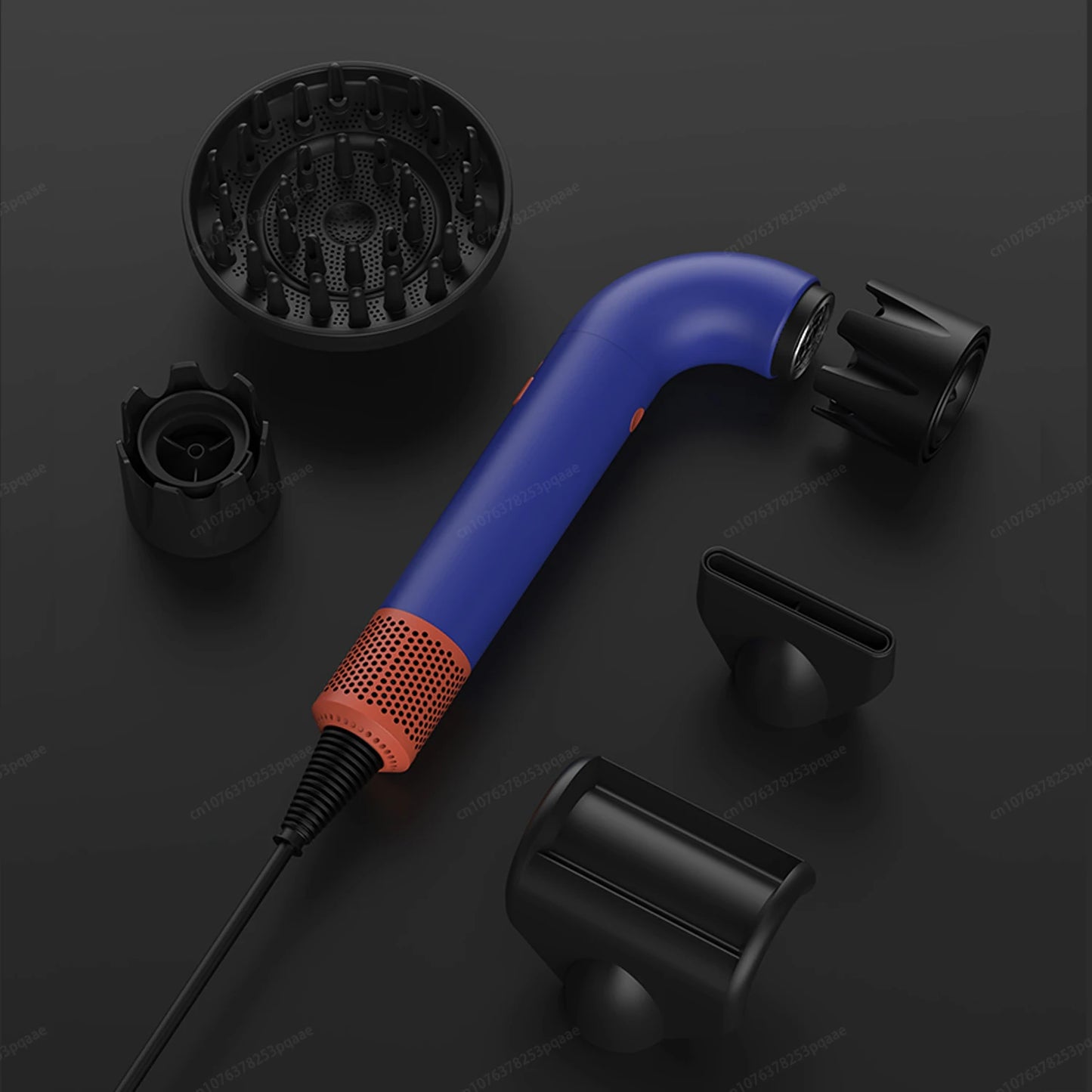 1400 Watt Super 200 Million Anion Blow Dryer Mini Portable Hair Dryer With Diffuser Nozzles Ions Hair Care Dryer Cold/Hot Wind