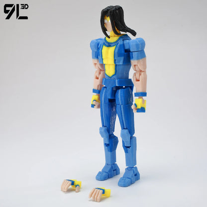 9L3D Printed Invincible Tech Jacket Toys Action Figures Titan13 T13 Dummy 13 Superheroes Multi-Jointed Movable Shapeshift Toys