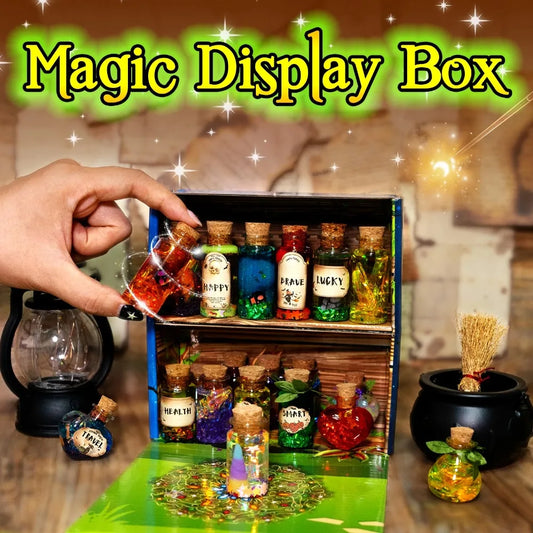 DIY Fairy Magical Potions Kit for Kids Potion Making Set Fairy Potion Bottles Craft Toy Science Set Magic Kits