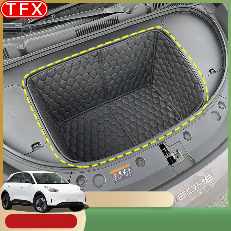 For Geely EX2 Geome XingYuan 2025 2026 Car Front Trunk Mat Front Compartment Storage Pad Engine Bay Protector Storage Accessorie