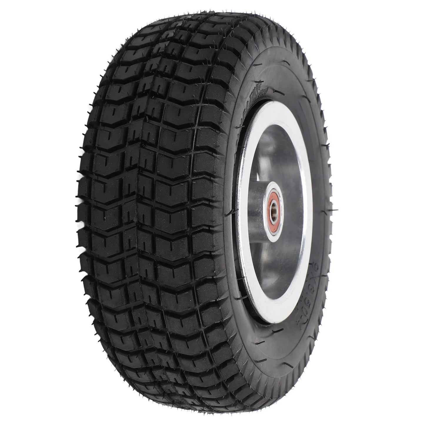 4 Inch Go Kart Tires, 4 Inch Off-Road Tires with Metal Hub, High Traction for Go Karts and Mini Vehicles