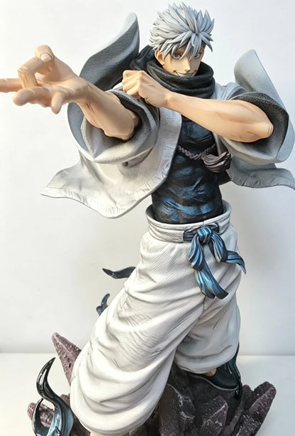 In Stock KO JJK Gojo Satoru Statue Premium Resin Figure Three Head Sculpts Two Upper Body Parts Anime Collection Gift