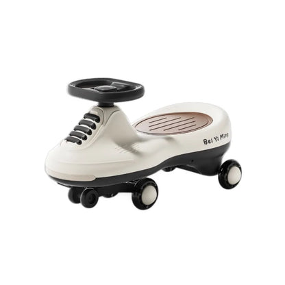 Kids Wobble Car 2 6 Year Olds Anti Tip Quiet Wheels Lights Music Unisex Gift Children's Wiggle Car Anti-rollover