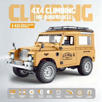 In Stock New 1:10 Full Scale Pickup All Terrain Simulation Off Road Climbing Vehicle RC CAR
