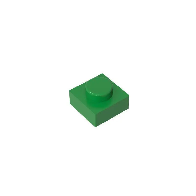 100g/588Pcs 3024 1x1 Brick Moc Short 1-Hole Color Spare Parts Compatible with Brick DIY Children's Toy Assembly Gift Box