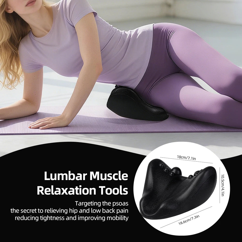 Psoas Muscle Massage Pillow Iliopsoas Muscle Massage Intestinal Muscle Massager Pelvic Muscle Release Neck Belly Massage Tool