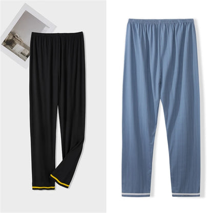 Pajama Pants Men's Pants Autumn and Winter 2025 New Loose Pants Printed Spring & Fall Home Pants