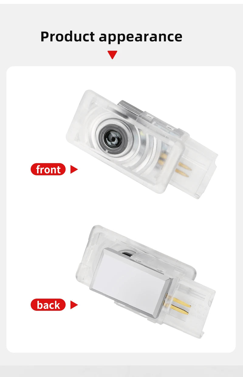 2pcs For Buick Regal 2009-2014 Lacrosse 2010-2020 Encore 2014-2016 Accessories HD Led Welcome Light Car Door Projector Lamps