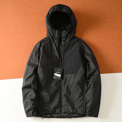 High-End Graphene Windproof Warm Cotton Jacket Men's Winter Lightweight Waterproof Thickened Outerwear Fashion Urban Style