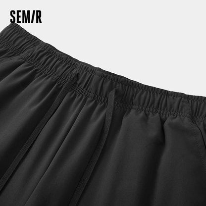 Semir Men Pants Home Wear Lightweight Quick Dry 4 Way Stretch Functional Sporty Print Top 2026 Summer Wear