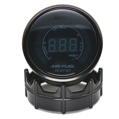 Digital 52mm Air Fuel Ratio Gauge LED Digital Display With Narrowband O2 Oxygen Sensor 06J906262AA for Gasoline Car 12V