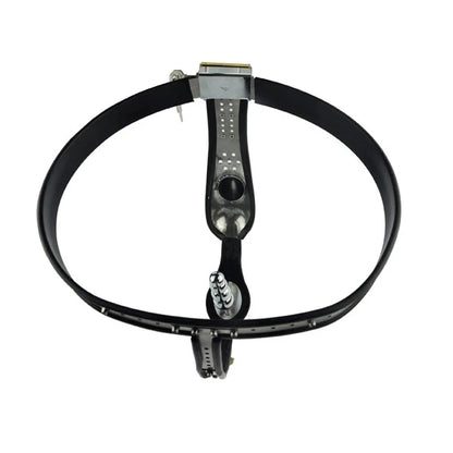 Male Chastity Device Waist Belt Stainless Steel Cock Cage Anal Butt Plug Penis Bondage Kit Erotic Urethral Lock Sex Toys for Men