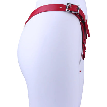 FRKO PU Leather Chastity Belt For Metal Penis Lock Cage Auxiliary Harness Belt Underwear Chastity Accessories BDSM Men Sex Toys