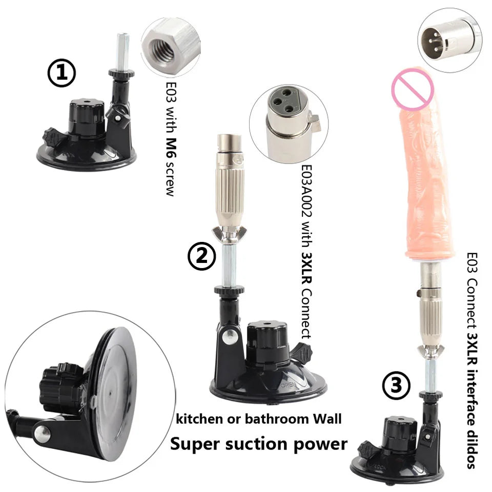 Dildo-Entry-Level Sex Machine A2/F2/F3 Accessories 3XLR Accessories Dildos Suction Cup Sex Products For Women And Men