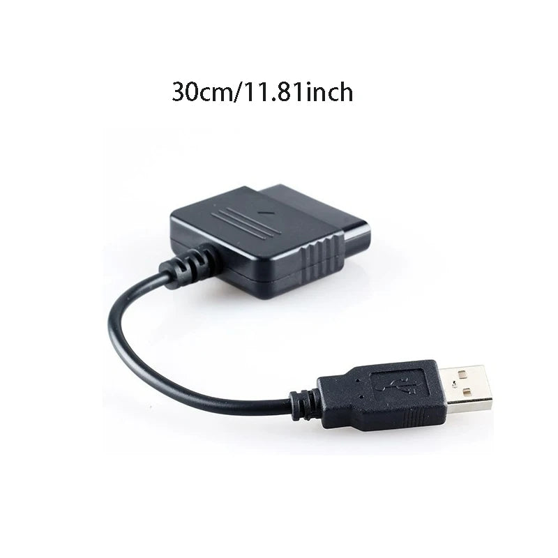 Gamepad Cable for Sony PlayStation PS2 to PS3 Console PC USB Extention Core for Computer Game Player Controller Cable Adapter