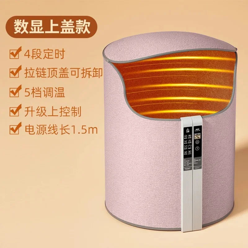 220V Electric Foot Warmer Under Desk Heating Pad for Office Winter Warmth Leg Heating Blanket CDB