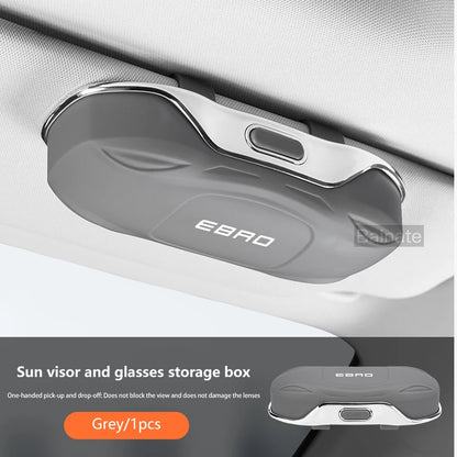 Car Glasses Box Sun Visor Glasses Holder For EBRO S700 EBRO S800 S400 2025 Shock-proof Eyeglasses Storage Case Car Accessories