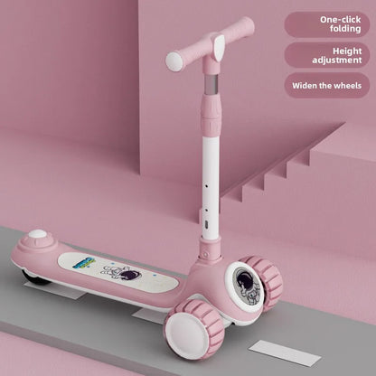 Children's scooter foldable scooter for boys and girls ride-on scooter three-in-one scooter children's ride-on toy