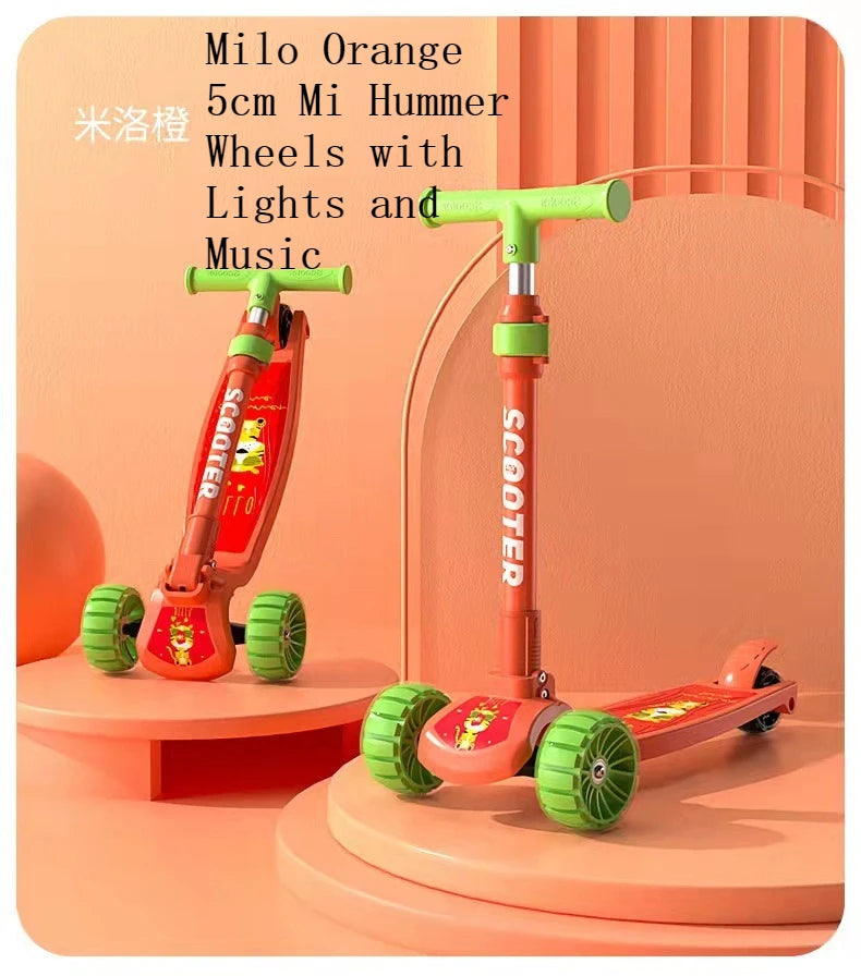 Children’s scooter for 14-year-olds:suitable for boys and girls, designed to help children develop their sense of balance