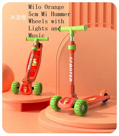 Children’s scooter for 14-year-olds:suitable for boys and girls, designed to help children develop their sense of balance