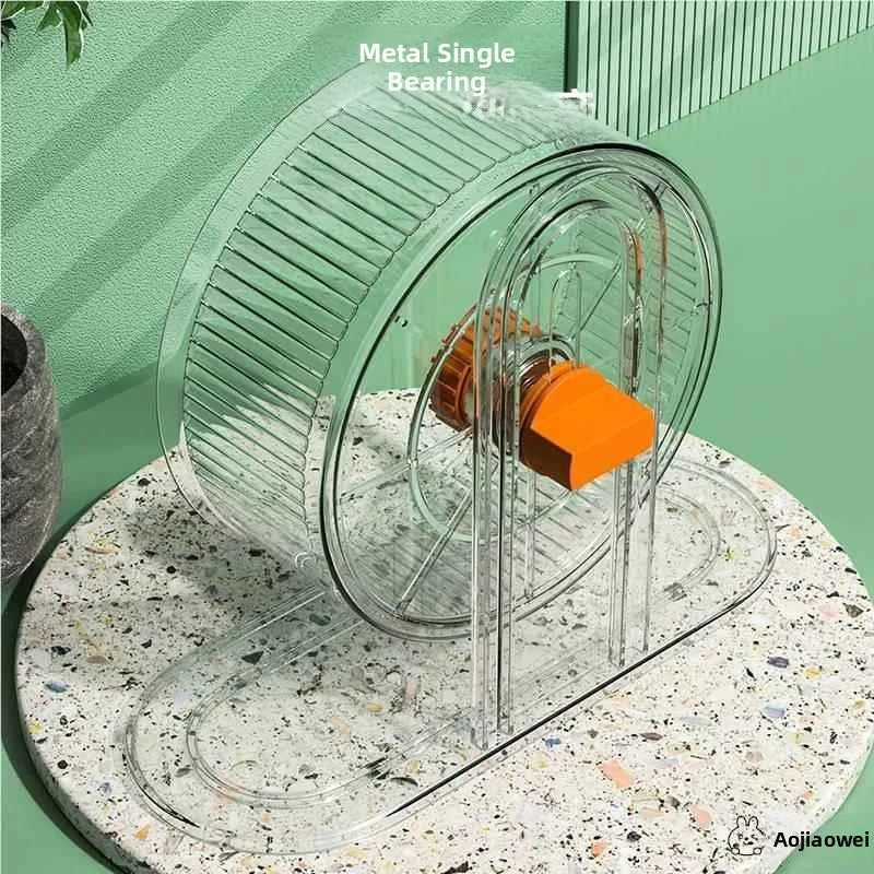 Large Size Silent Running Wheel for Hamster Toy Deprivation Relief Golden Retriever Hamster Cage Supplies Crehensive Infor...