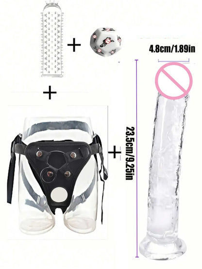 Strap on Dildo Pants Sex Toys for Women Erotic Wearable Strapon Penis for Lesbian G Spot Stimulator Adult Standard Size Panties