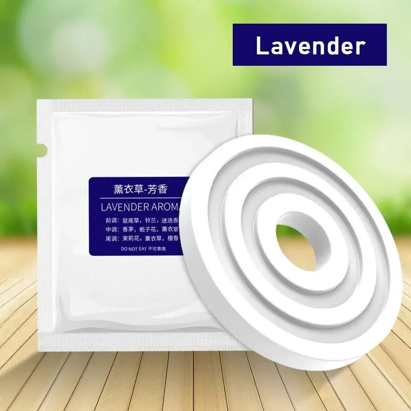 5PCS Car Air Freshener Fragrant Tablets Accessories Automobile Perfume PE Material Perfume Diffuser Supplement Accessories