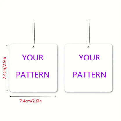 53pcs Car Scent Tablets Personalized Car Air Freshener Tablets With Pictures, Photos, Logo And Text - Perfect For Valentine's