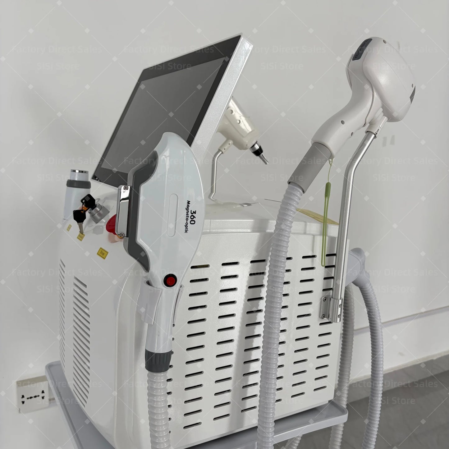 4in1 Laser Diode Ice Platinum Hair Removal Machine 755 808 940 1064nm 4 Wavelength ND:YAG Machine Painless Hair Removal