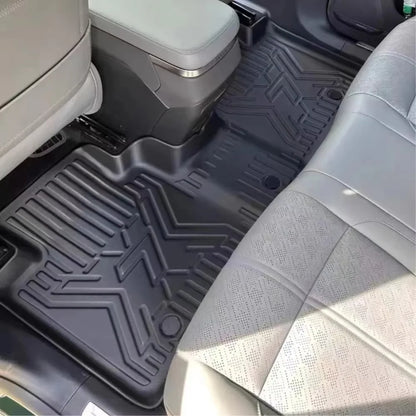 Car Floor Mats For 5 Seats Zeekr 7X 2024 2025 2026 All-Weather Cargo Liner Trunk Mat TPE Waterproof Floor Liner LHD  RHD