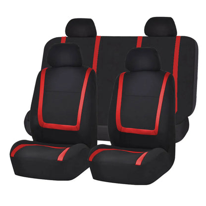 2/5Seats Fabric Car Seat Covers For Peugeot 508 207 307 407 3008 206 2008 208 sw 308 107 301 408 5008 4008 Rifter Traveller RCZ