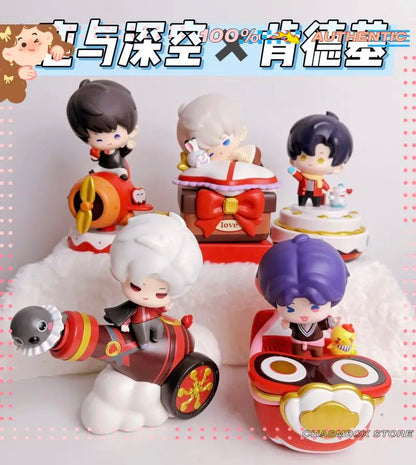 KFC x Love and Deepspace Official Collaboration Toys [Aster/Zayne/Rafayel/Sylus] In Stock Authentic Anime Figure Gift