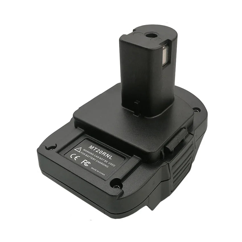 Adapter DM18RL MT20RNL BPS18RL use For RYOBI/Makita/Dewalt/Milwaukee Black Decker Porter-Cable Stanley Li-ion Battery 18V Tool