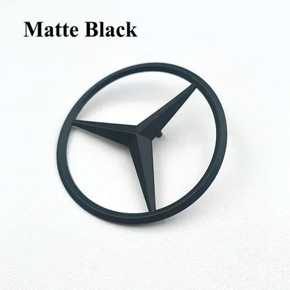 AAA 3d ABS Black Rear Trunk Star Logo For Mercedes Benz W203 W204 W205 W212 W213 W176 W177 W222 W223 W117 W246 X156 X253