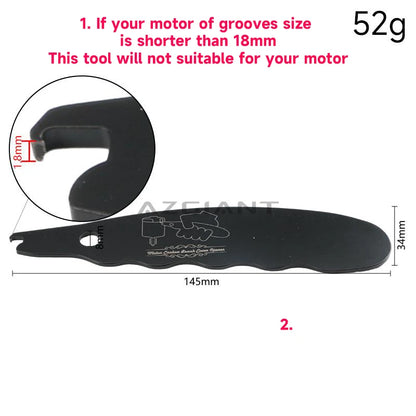 Azgiant Car Motor Disassemble Tool Motors Back Cover Removal Instruments Alloy Material Ultra Durable Brand New Repair Tools DIY