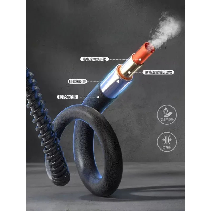 2000W Heavy Duty Garment Steamer Vertical Steam Iron for Clothing Stores Dry Cleaners and Household Laundry Appliances