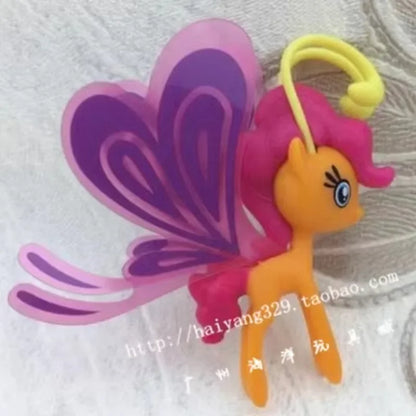 My Little Pony Figure Butterfly Model Twilight Sparkle Rainbow Dash Applejack Rarity Pinkie Pie Starlight Glimmer Toy